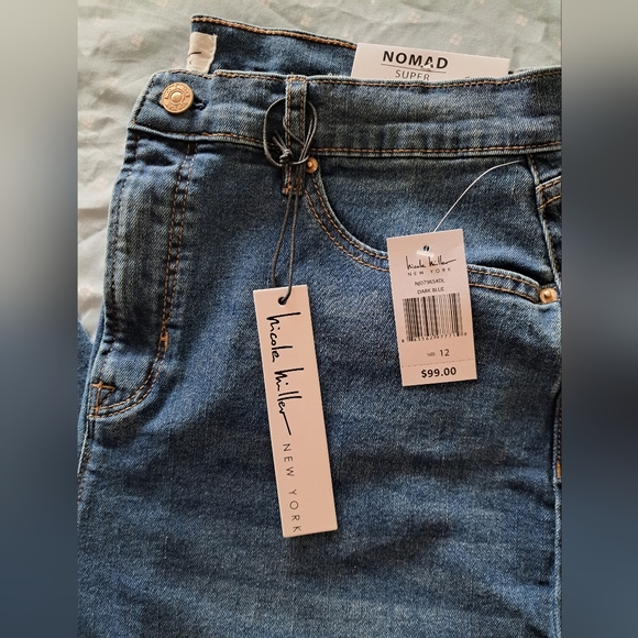 NICOLE MILLER JEANS nomad PALAZZO super soft BRAND NEW - Picture 2 of 8
